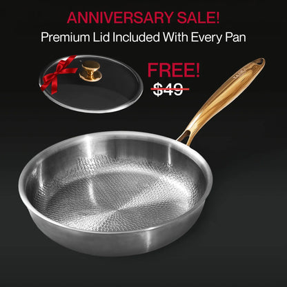 Taima Titanium Nutri Pan Pro 2.0 – Pure Titanium No-Coating Frying Pan